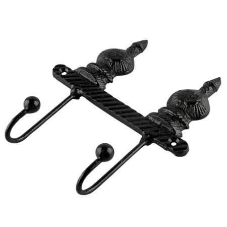 Decorative Black Iron Wall Hooks